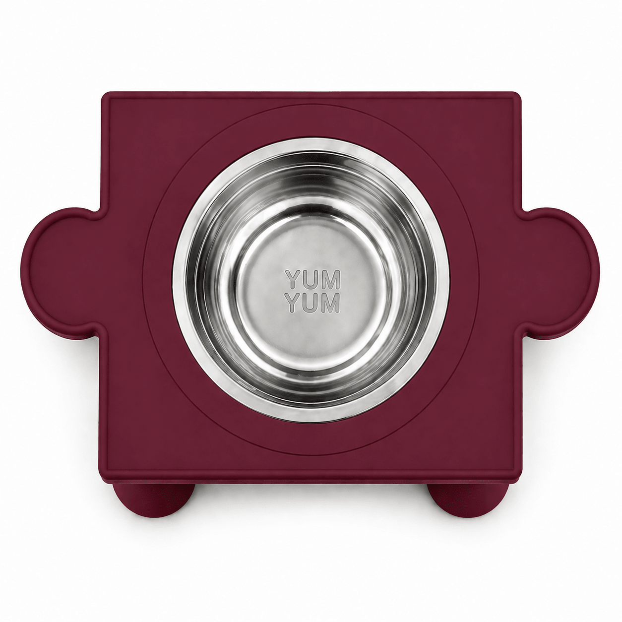 Kedi & Köpek Su Kabı – Puzzle Form Tasarım, Paslanmaz Çelik Hazne - Yumyum